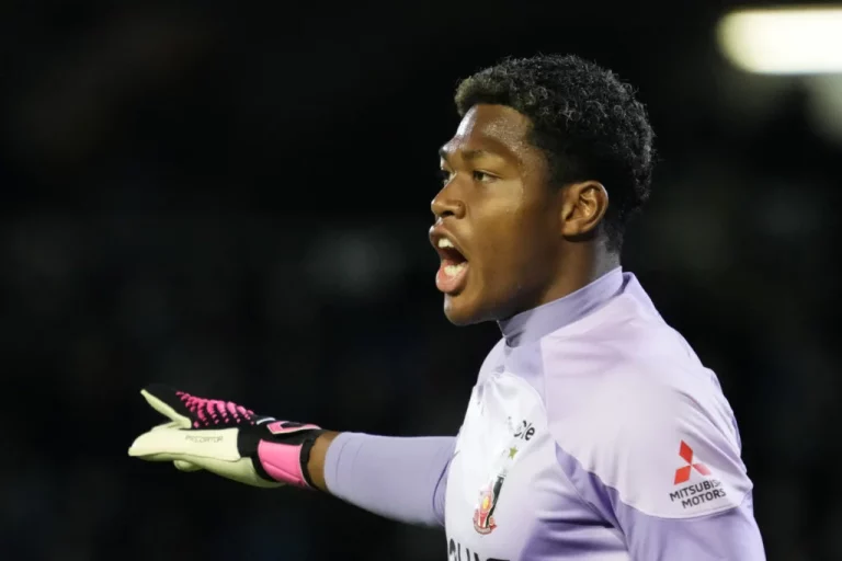 Ghanaian-Japanese goalkeeper Zion Suzuki